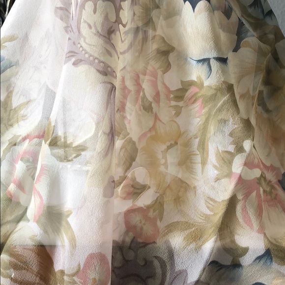 Vintage chiffon scarf - Picture 1 of 4